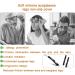 Thinp 7 Pairs Anti-Slip Silicone Glasses Ear Handles - Prevent Sliding & Enhance Comfort | Ideal for Eyewear - Buy Online on GoSupps.com