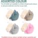 24 Pack Travel Loofah - Mini 4" Shower Poufs Individually Wrapped Bath Sponges in Multicolor for Easy Travel - Buy Online on GoSupps.com