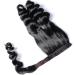 Human Hair Ponytail Hair Piece Loose Wave Human Hair Ponytail with Magic Paste Warp Around Wave Ponytail Extension for Black Women Natural Black Human Hair Ponytail Hairpieces Ponytail Hairpiece for 24inches 100g - Buy Online on GoSupps.com