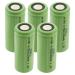 5x Exell 1.2V 4/5A 2100mAh NiMH Rechargeable Flat Top Batteries use with electric razors toothbrushes high power static applications (Telecoms UPS and Smart grid) electric tools electric mopeds