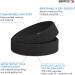 BEACE Sweatbands - Moisture Wicking Headband for Tennis, Basketball, Running - Unisex Sports Sweatband in Black/White/Gray - Buy Online on GoSupps.com