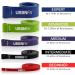 Buy Durable Pull Up Assist Bands - 5 Set Stretch Resistance & Mobility Bands for Powerlifting - International Shipping - Buy Online on GoSupps.com