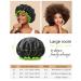Mikimini Black Shower Hood for Women Men & Girls 2-Pack Reusable Waterproof Bathing Hood with Soft PEVA Lining Stretchy Medium Black & Green - Buy Online on GoSupps.com