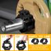 Rierousy 2-Piece Dumbbell Closures | 50mm Quick Lock Barbell Clamps for Safe Training & Easy Slice Changes - Buy Online on GoSupps.com