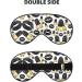 Cool Black Lipstick Soft Sleep Eye Mask - Breathable Female Eye Patch for Travel & Relaxation - Buy Online on GoSupps.com