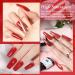 28g/box Professional Acrylic Nail French Manicure Powder Set - White, Clear, Red, Nude | HJ-NAP017 (No.7) - Buy Online on GoSupps.com