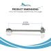 MARINE CITY 304 Stainless Steel Hatch Holder Adjuster for Yachts, Campers, Hatches, Doors - 8-7/16 Inches - Pack of 1 - Buy Online on GoSupps.com