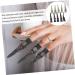Amosfun 10pcs Halloween Witch Finger Cover Nail Set - Fake Finger Claws, Zombie Nails, Prank Props for Halloween - Buy Online on GoSupps.com