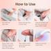 MelodySusie Builder Nail Clear Base Gel - Thickening Soak Off UV Gel for Nail Art Design | Ideal Gift for Women - Buy Online on GoSupps.com