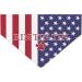 Personalized Dog Hollow - Triangular Collar Cloth for Pets | Football Sports Olympic Games July 4th - USA Flag Design - Buy Online on GoSupps.com