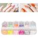 5 Boxs Butterfly Nail Glitter Sequins 12 Colors 3D Nail Art Flakes Colorful Confetti Glitter Sticker Decals for for DIY Nail Art Crafting - Buy Online on GoSupps.com