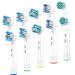 Replacement Toothbrush Heads Compatible for Oral B Braun Electric Toothbrush 10 Pack Professional Precision Brush Heads for Oral b 7000/Pro 1000/9600/ 5000/3000/8000