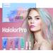 HaiolorPro Temporary Hair Dye for Kids & Adults Washable 4PCS Hair Chalk for Kids Temporary Hair Colour Wax Girls Birthday Presents Kids Temporary Hair Makeup Sets Dye for Dark Hair 35 g (Pack of 4) Green+Blue+Pink+Purple - Buy Online on GoSupps.com