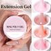 Nail Builder Gel Set Gel Nail Polish Kit 6 Color Hard Gel Builder Nail Extension Gel Clear White Pink Nude Poly Gel Nail Set for Nail Thicken & Strengthen Nail Art DIY for Women - Buy Online on GoSupps.com