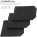 Coheali 3-Part Razor Case for Men | Durable PU Black Cover for Shavers | Perfect Men's Razor Envelopes - Buy Online on GoSupps.com