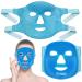 Cooling Mask with Can be used on both sides Reusable Cold Gel Mask for Eyes Face for Women Men Face Mask