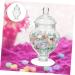 Operitacx Marshmallow Jar Dried Fruit Jar Storage Condiments Containers Coffee Jelly Cookie Jars for Kitchen Decorations Canister Ceremony Elegant Candy Wedding Decor Lid Jewelry Tea Glass 23x18cm Transparent Color - Buy Online on GoSupps.com