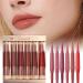 Set of 6 double-ended matte lip pencils for lips and matte liquid lipsticks | Waterproof beauty lip gloss for dates and holidays - Buy Online on GoSupps.com