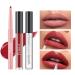 Petansy 15Pcs Lip Liner and Lipstick Set - Long Lasting Waterproof Lipsticks Gift Set, 7 Lip Liner Pencils, 5 Liquid Nude Lipsticks, 2 Matte Shimmer Lipsticks, 1 Lip Plumper - Makeup Set - Buy Online on GoSupps.com