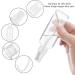 Terjbg 6-Pack 50ml Travel Spray Bottles - Clear Mini Atomizers for Cosmetics & Body Care - Ideal for Travel & Cleaning - Buy Online on GoSupps.com
