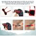 Shop Wllhyf Soft Nylon Dog Muzzle | Breathable & Comfortable Biting Chew Prevention | Adjustable Muzzle for Small Dogs (Red M) - Buy Online on GoSupps.com