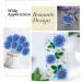 Heisenlin Dried Pressed Flower 60PCS Blue Natural Real Daisy Flowers with Forceps - DIY Crafts, Resin Jewelry, Soap, Scrapbooking - Nail Pendant Decoration - Buy Online on GoSupps.com