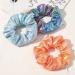 8 Piece Tie Dye Velvet Pocket Hair Scrunchies for Girls and Women with Hidden Zipper Pocket - Colorful and Shiny Elastic Hair Bands for Chapstick and Money Storage - Buy Online on GoSupps.com