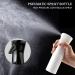 Tengyif 2-Piece Refillable Hair Spray Bottle Set - Permanent Lever Pressure Sprayer (300ml Black & White) - Ideal for Hair Water & Styling - Buy Online on GoSupps.com