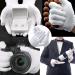 24PCS White Cotton Moisturizing Gloves - 12 Pairs, Premium Quality, Soft & Stretchable Lining for Hand Spa, Guards, Parade, Film & Photo - Universal Fit - Buy Online on GoSupps.com