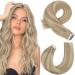 Moresoo tape in extensions real hair blond hair extension real hair tape gold blonde with medium blonde remy real hair extensions tape adhesive extensions real hair 30 cm 20 pieces 30g #16/2 30 cm 1. #p16/22