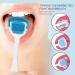 Fresh Mint Tongue Cleaner Gel & Brush Kit for Bad Breath Reduction & Oral Health Maintenance - Buy Online on GoSupps.com