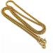 Gold 47 inch Iron Box Chain Shoulder Crossbody Handbag Replacement Strap with Metal Buckles - Buy Online on GoSupps.com