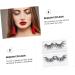 Homoyoyo 2 Pairs Fake Eyelashes Fluffy Volume Lashes Women False Eyelash Handmade False Strip Eyelashes Long Fluffy Fake Eye Lashes Artificial Eyelashes Fake Lashes Pet 3d Dense - Buy Online on GoSupps.com