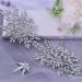 wedding hair piece Bridal Wedding Hair comb Wedding Headpiece for Bride Rhinestone Wedding Headband Crystal Hair Accessories for Women and Girls Silver - Buy Online on GoSupps.com