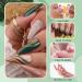 Green & Gold Gel Liner Nail Art Set | Soak Off French Manicure Polish | UV Gel for Liner Drawing & Nail Painting | 2pcs - Buy Online on GoSupps.com