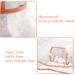 Petcute Waterproof Dog Raincoat with Hood | Transparent Breathable PVC Coat for Medium & Large Dogs - XS Orange - Buy Online on GoSupps.com
