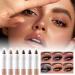 Cream Eyeshadow Stick Eyeshadow Pencil Eyeshadow Cover for Older Women | 6 Colors Longwear Shimmer & Glitter Cosmetics Contour for Bride Day Makeup - Buy Online on GoSupps.com