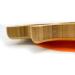 Eco-Friendly Bamboo Kitten Plate | Suction Cup Toddler Plate for Baby Led Weaning | Non-Toxic & Cool-to-Touch | Orange Cat Design - Buy Online on GoSupps.com
