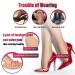 Sibba Leather Half Insoles - Soft Latex Orthotic Insoles for Women's Heels, Flats, Boots - Comfortable Half Forefoot Insole - Buy Online on GoSupps.com