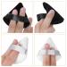 Molain 2Pcs Triangle Makeup Puff Set - Soft Reusable Cosmetic Sponges for Loose Powder & Foundation - Black & White - Buy Online on GoSupps.com