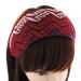 axy Wide Headband 8cm Wide Hairband Hairband Headband Lady Look HRST3 (Red/White)
