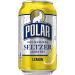 Polar Seltzer Lemon 12oz - Pack of 12 | Refreshing Sparkling Water - Buy Online on GoSupps.com