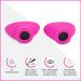 Super Sunnies Slim Flex UV Eye Protection FDA Compliant Individual Tanning Goggles Eyeshields (Pink)  - Buy Online on GoSupps.com