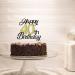 Shop Sumerk 40th Birthday Cake Attachments - Gold & Black Decorations | Perfect for Birthday Party Celebrations - Buy Online on GoSupps.com