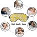 Yellow Chicken Soft Sleep Eye Mask | Breathable Eye Patch for Women | Ideal for Travel & Relaxation - Buy Online on GoSupps.com