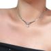Oralgo Elegant Loop Trailer Necklace - Stylish Alloy Chains for Daily Use | International Shipping Available - Buy Online on GoSupps.com