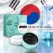 Olrom Korean Skin Care Depuffing Eye Patches - 60-Pack Hydrating Under Eye Masks with Collagen & Snail Secretion for Dark Circles & Puffiness - Buy Online on GoSupps.com