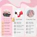 22PCS Semi Cured Gel Nail Polish Strips Self-Adhesive Full Wrap Nail Polish Stickers Salon-Quality Gel Nail Stickers French Black Tip Manicure Nail Wraps with Prep Pads Nail File & Wood Stick - Buy Online on GoSupps.com