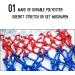 Aoneky Polyester Replacement Basketball Net - Outdoor Goal Net for 12 Loop Thick Rim - Durable Netting - Buy Online on GoSupps.com
