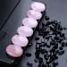 Rose Quartz Palm Stone Natural Stones and Minerals Crystals Spiritual Good Luck Decoracao para Casa - Stones - - (Size: About 43-45mm) - Buy Online on GoSupps.com